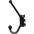 Universal Slot Mount Coat hook for Partitions, Workstation, Panel Systems and Cubicles