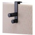 Panel Hung Replacement Coat Hook for Cubicle Double Knob